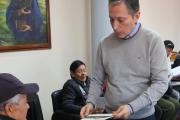 Gray se reunió con vecinos que atraviesan graves problemas de salud