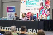 Julián Álvarez y Florencia Saintout abrieron el Encuentro Regional de Cultura bonaerense