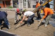 Continúan las obras del plan de pavimentación en el distrito