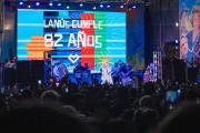 Lanús celebró sus 82 años con una multitudinaria fiesta en el Parque Central Las Colonias