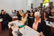 El debate por la reforma jubilatoria docente generó tensión en el Concejo