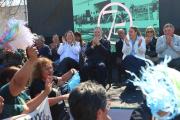 Fernando Gray participó del acto por los 75 años de la fundación de El Jagüel