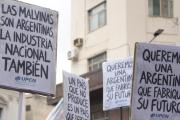 La CGT marchó contra el “industricidio” y para evitar la dispersión de su tropa