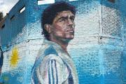 Nuevo mural en Burzaco para recordar a Diego Maradona