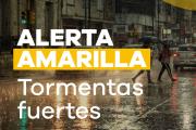 El Municipio llamó a tomar recaudos por las tormentas